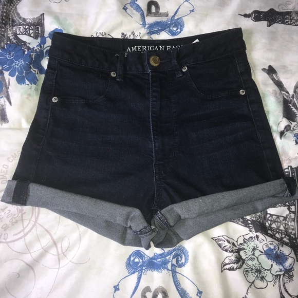 American Eagle Outfitters Pants - American Eagle Outfitters HighWaisted Jean Shorts